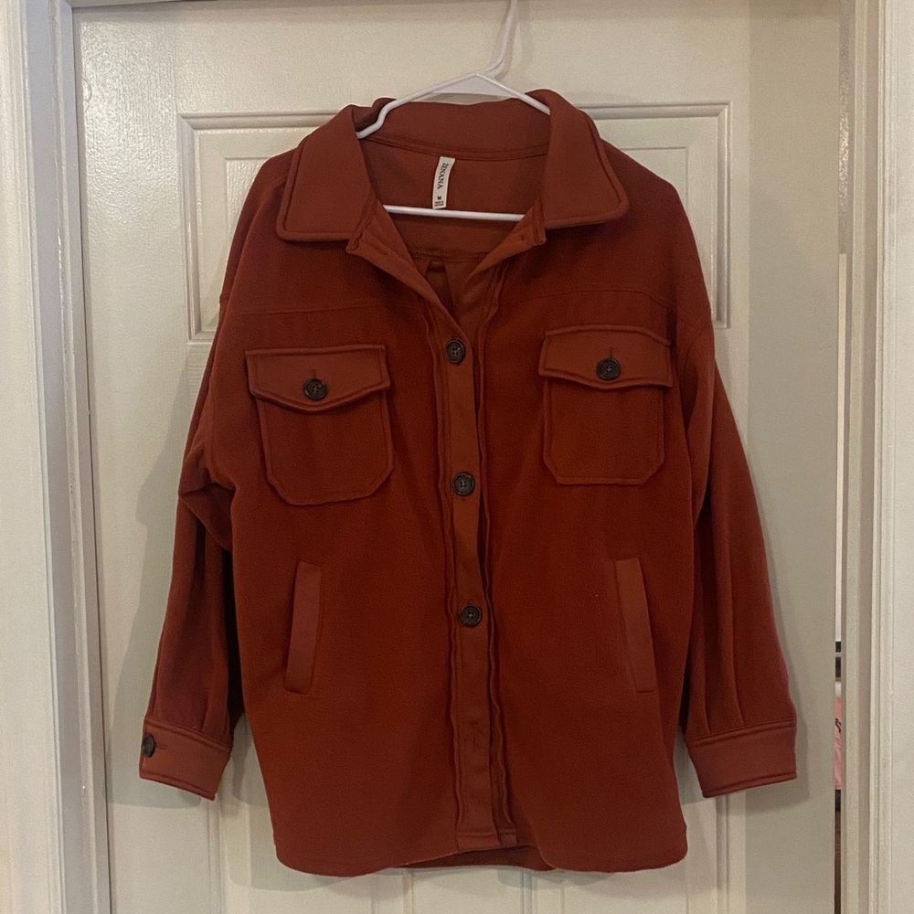 Zenana Outfitters Rust Jacket